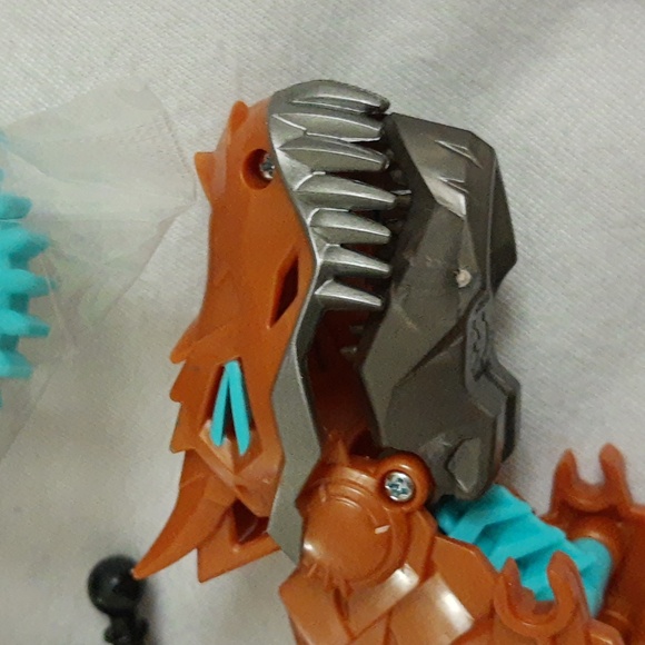 Transformers Construct-Bots Dinobot Grimlock 25 PIECES OPEN BOX w Box Damage - Picture 8 of 12